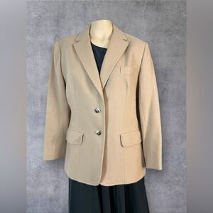Vintage Evan-Picone x Saks Fifth Avenue Wool Blazer – Size 14